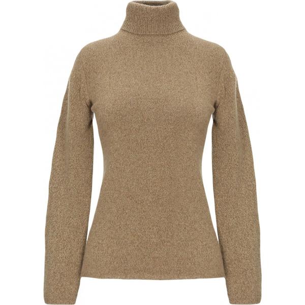 Maglioncino melange lavorato a maglia collo a dolcevita a maniche lunghe 70% lana Rossopuro multicolore