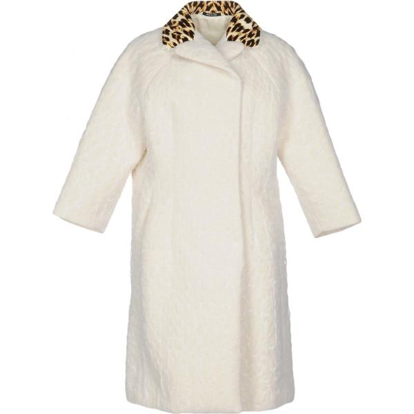 Cappotto doppiopetto collo con revers a maniche lunghe interno foderato in velluto tinta unita Maison Margiela tinta unita