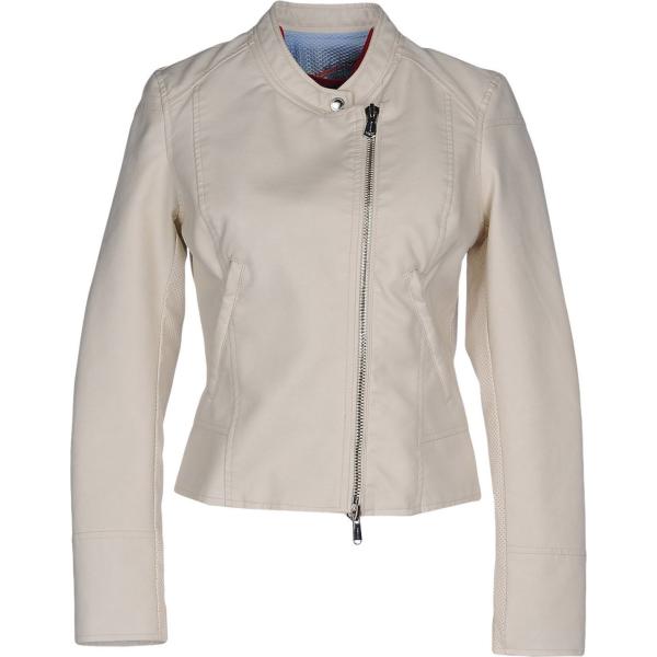 cappotti Freedomday bianco tinta unita