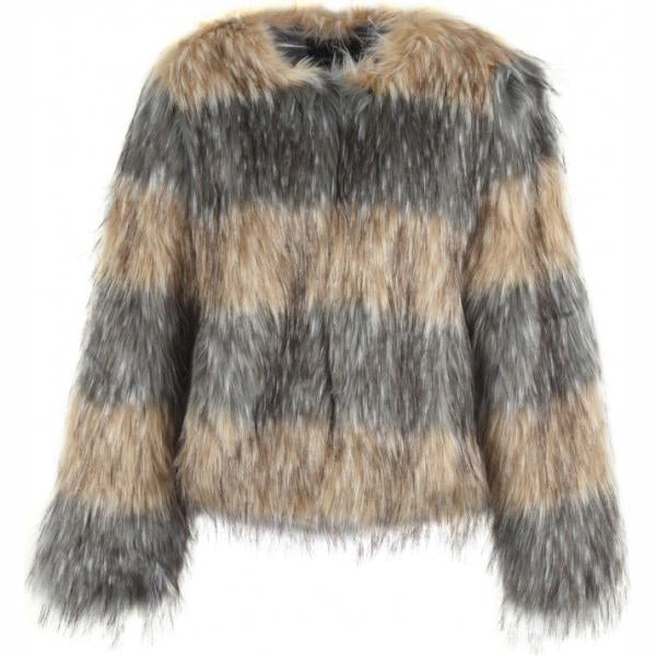 ecopelliccia Unreal Fur multicolore fantasia