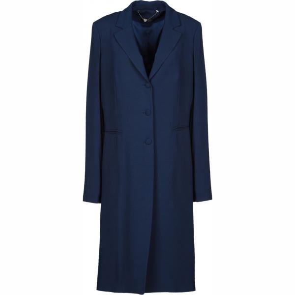 cappotti Twinset blu tinta unita