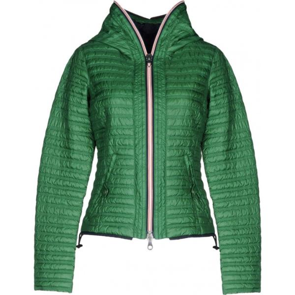 Piumino collo tondo a maniche lunghe con zip in tessuto tecnico tinta unita Duvetica tinta unita