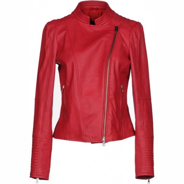 Giubbotto collo coreana a maniche lunghe con zip interno foderato tinta unita Street Leathers tinta unita