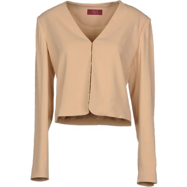blazer Wtr marrone tinta unita