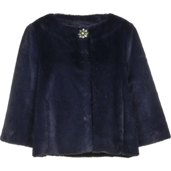 cappotti Patrizia Pepe blu tinta unita