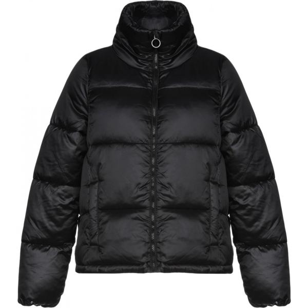 Piumino collo alto a maniche lunghe con zip interno imbottito in tessuto tecnico tinta unita Vero Moda tinta unita