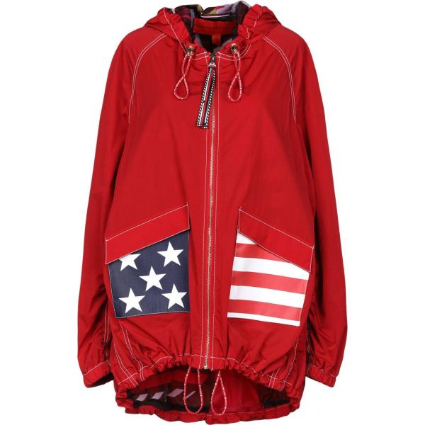 Soprabito con cappuccio a maniche lunghe con zip interno foderato in tessuto tecnico tinta unita Hilfiger Collection tinta unita