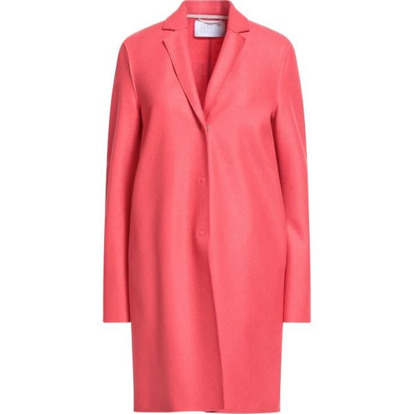 cappotti Harris Wharf London rosa tinta unita