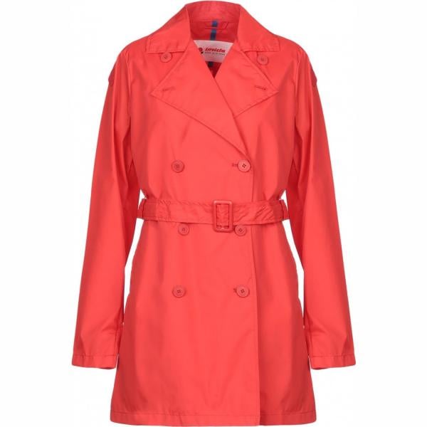 trench Invicta rosso tinta unita