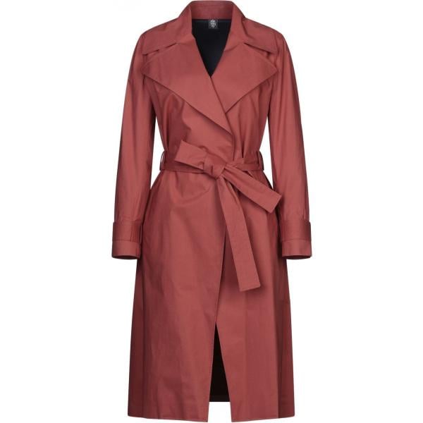 cappotto Eleventy rosso tinta unita