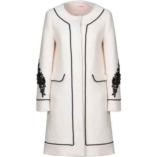 cappotti Blugirl Blumarine bianco tinta unita