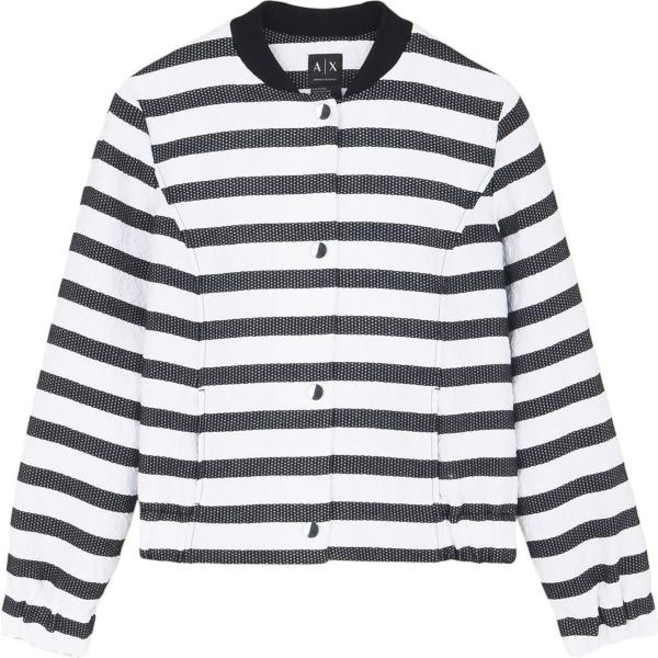 giacche Armani Exchange multicolore a righe