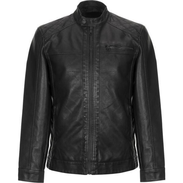 cappotti Only & Sons nero tinta unita