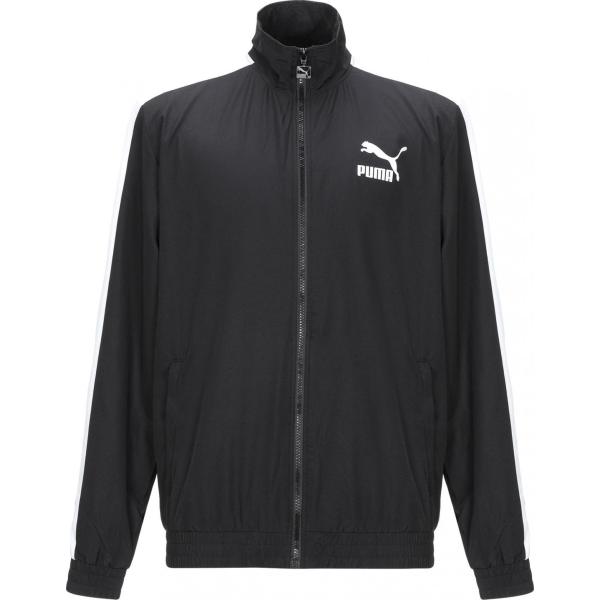 cappotti Puma nero tinta unita