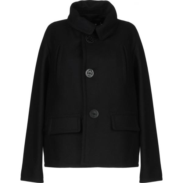 cappotti Dsquared2 nero tinta unita