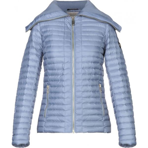 cappotti Michael Michael Kors blu tinta unita