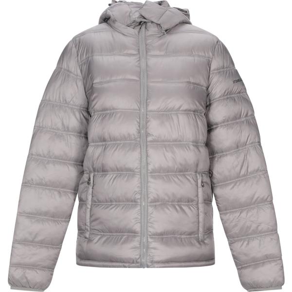 Piumino con cappuccio a maniche lunghe con zip in tessuto tecnico tinta unita St.diego tinta unita