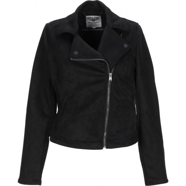 Giubbotto effetto scamosciato collo con revers a maniche lunghe con zip interno sfoderato tinta unita Garcia tinta unita