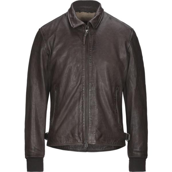 cappotti Proleather marrone tinta unita