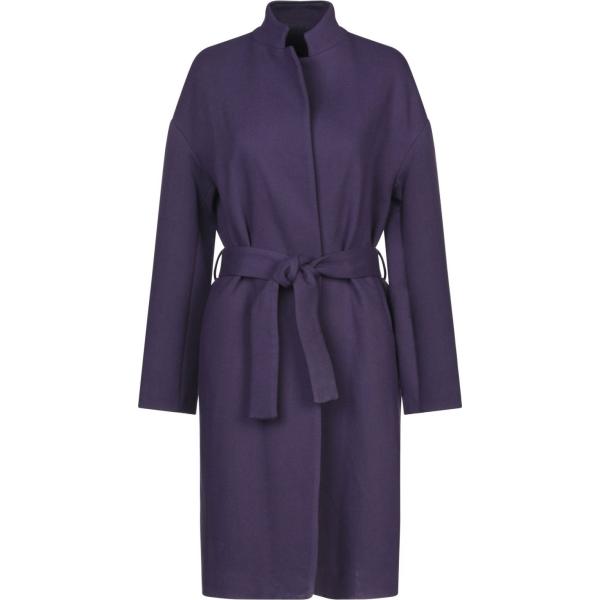 Cappotto twill Giorgia  & Johns viola