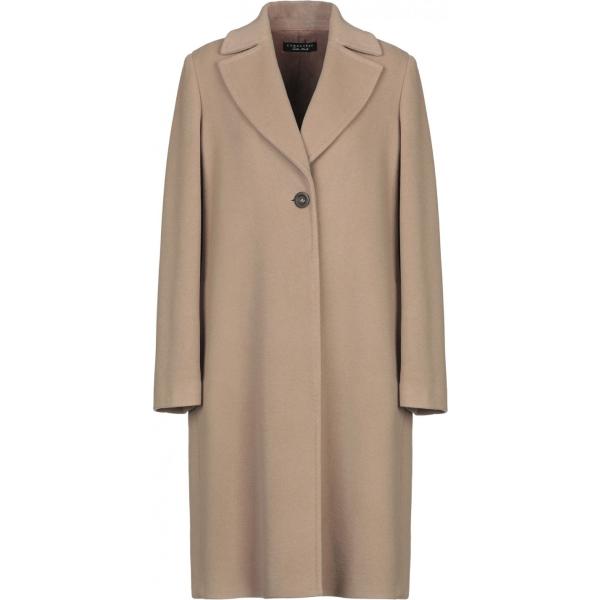 Cappotto collo con revers a maniche lunghe interno foderato tinta unita Caractère tinta unita