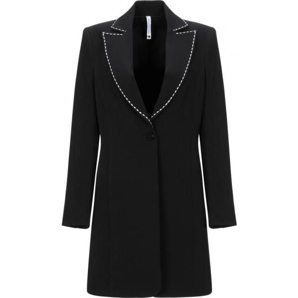 cappotti Pianurastudio nero tinta unita