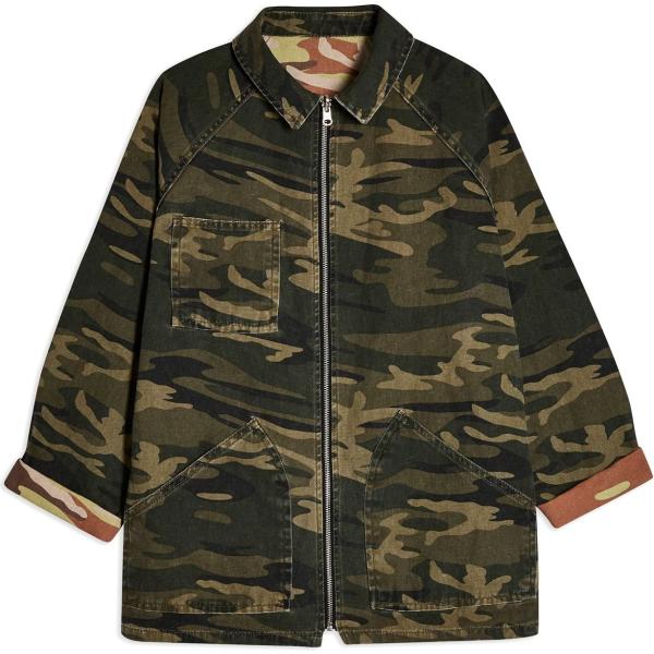 giubbotto Topshop verde military