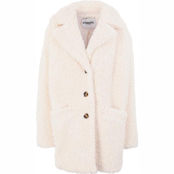 cappotti Essentiel Antwerp bianco tinta unita