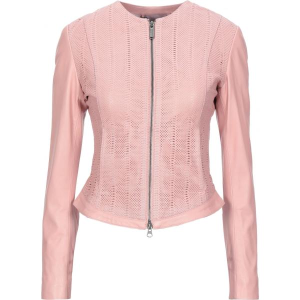 cappotti Bomboogie rosa tinta unita