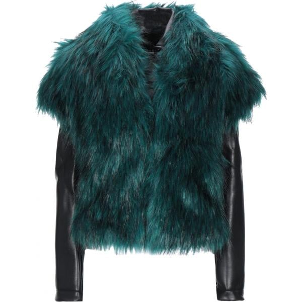 cappotti Guess verde tinta unita