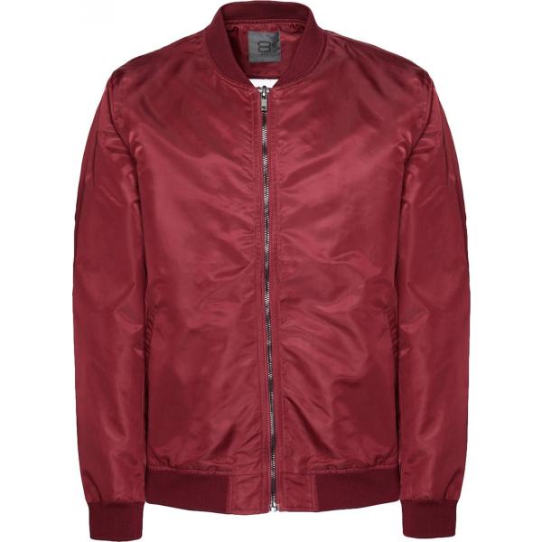 cappotti 8 by YOOX rosso tinta unita