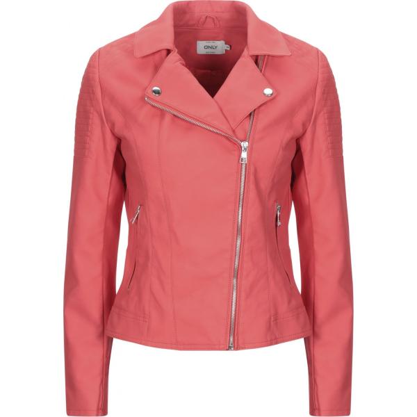 cappotti Only rosa tinta unita