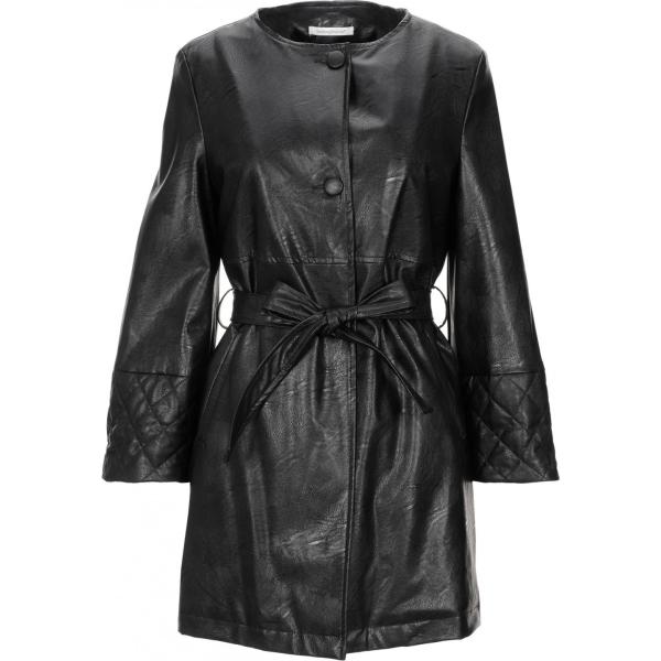 cappotti Biancoghiaccio nero tinta unita