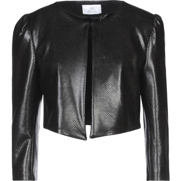 cappotti Berna nero animalier