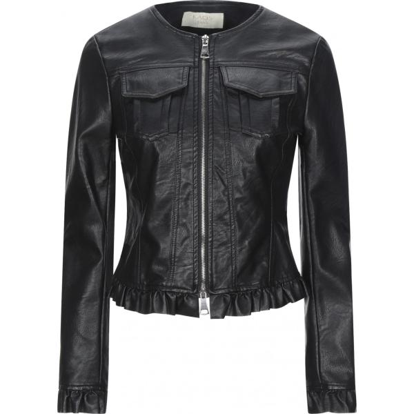 giacche Kaos Jeans nero tinta unita