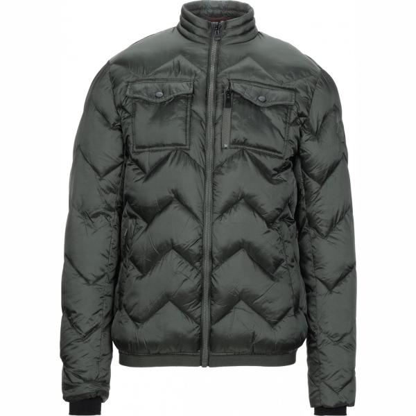 piumini Dooa verde tinta unita