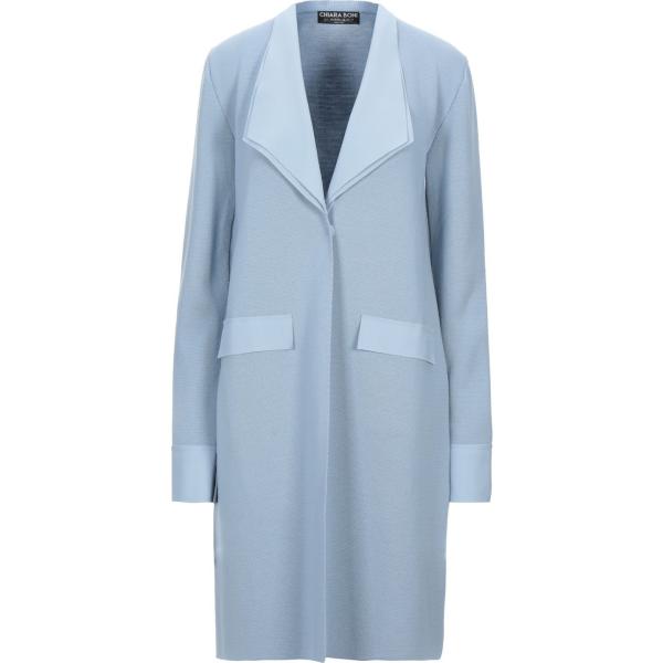 cappotti Chiara Boni La Petite Robe blu tinta unita