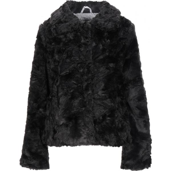 cappotti CAFèNOIR nero tinta unita