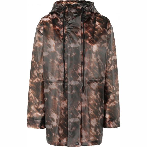 parka 8 by YOOX marrone con stampe