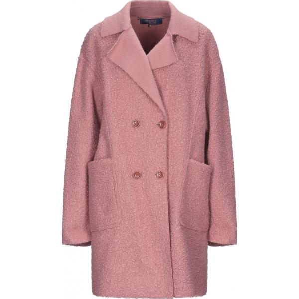 cappotti Trussardi Jeans rosa tinta unita