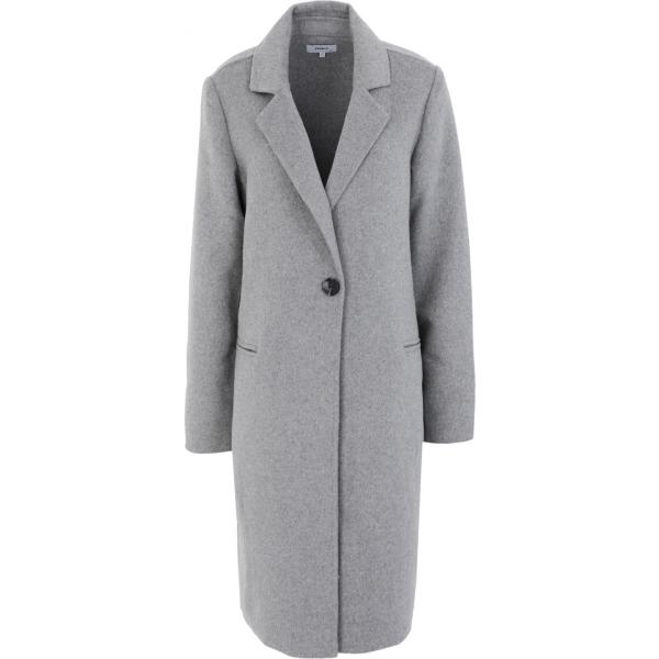 cappotti Only grigio tinta unita