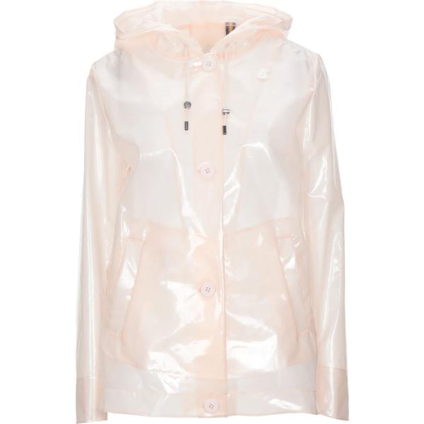 cappotti K-Way rosa tinta unita