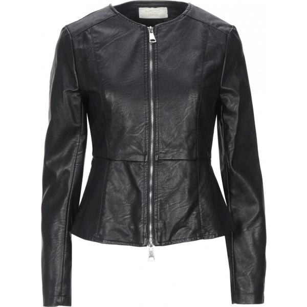 cappotti Kaos Jeans nero tinta unita