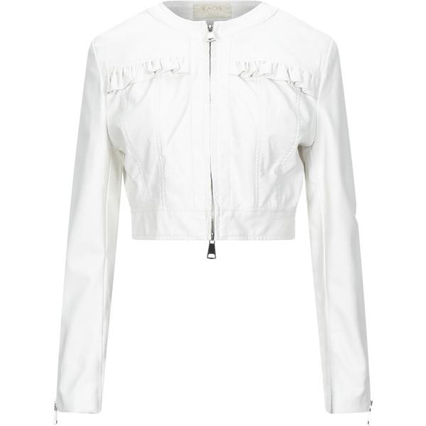 giacche Kaos Jeans bianco tinta unita