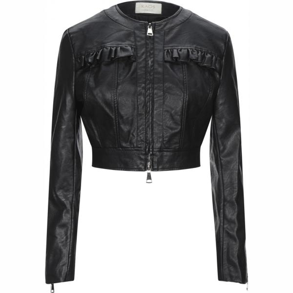 giacche Kaos Jeans nero tinta unita