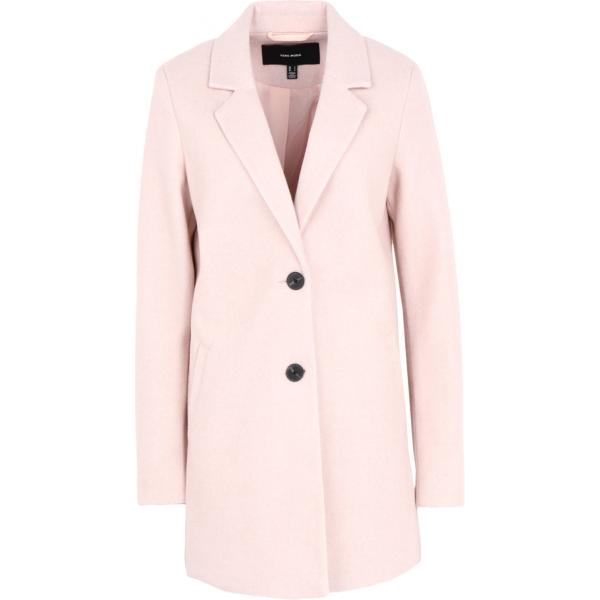 cappotti Vero Moda bianco tinta unita