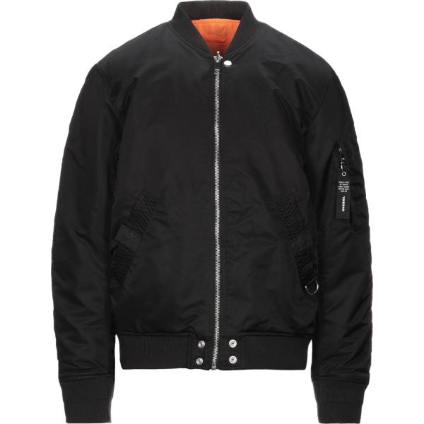 piumini Diesel nero con stampe