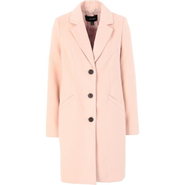 cappotti Vero Moda rosa tinta unita