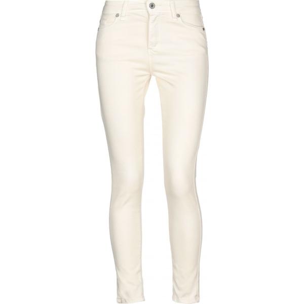 pantalone lungo Please bianco tinta unita