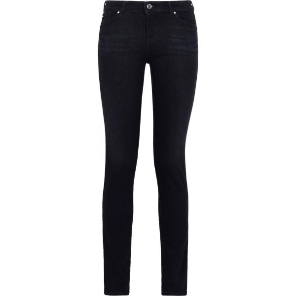 jeans slim fit Armani Jeans nero tinta unita